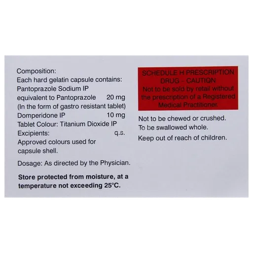 pantop d capsule 10's